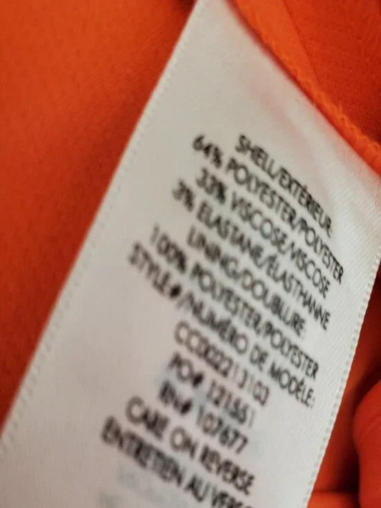 ALICE & OLIVIA WIDE LEG PANTS ORANGE SIZE 2 - 28 INCH WAIST - Picture 5 of 10